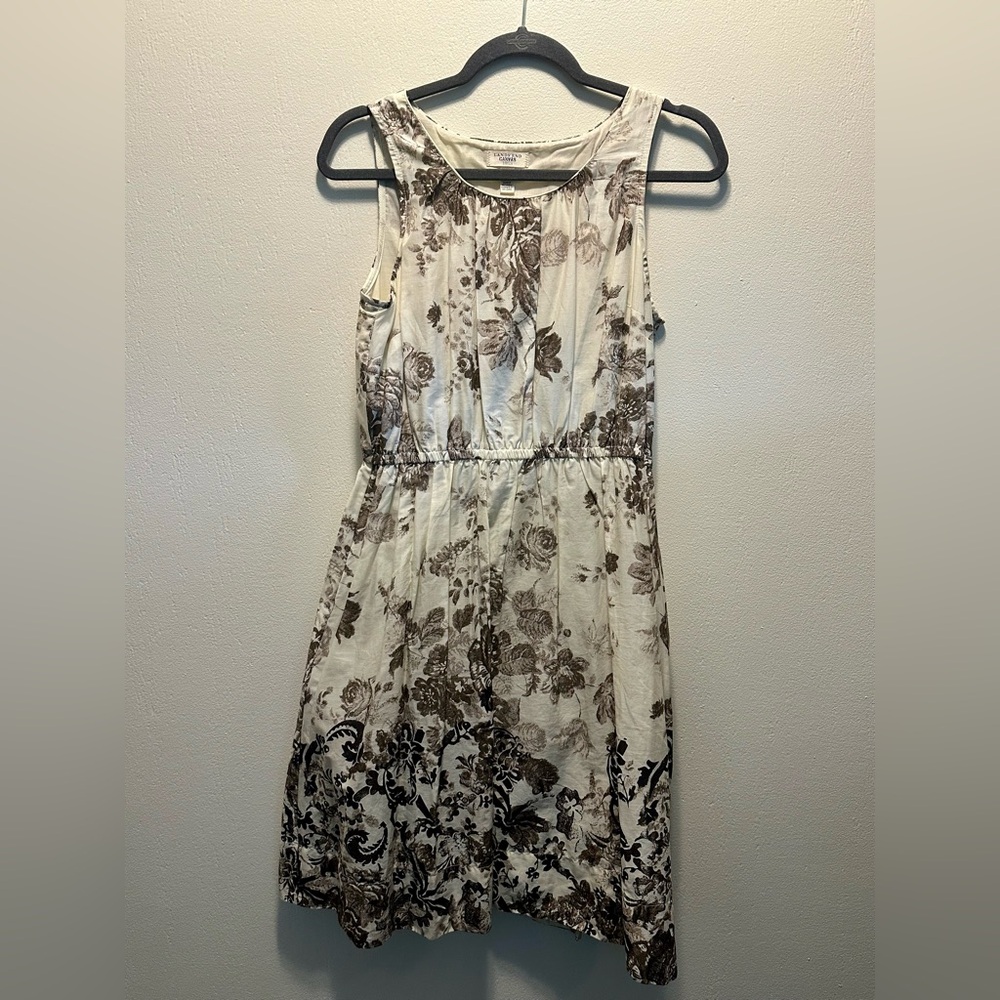 Lands End Canvas Floral Dress